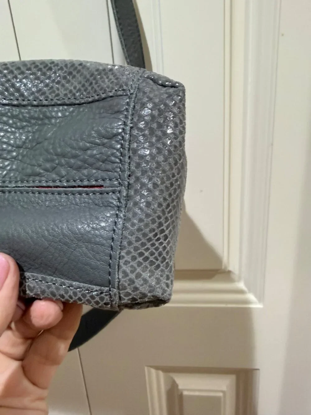 Hammitt Bryant Medium Skyline Snake Shoulder/ Crossbody Bag